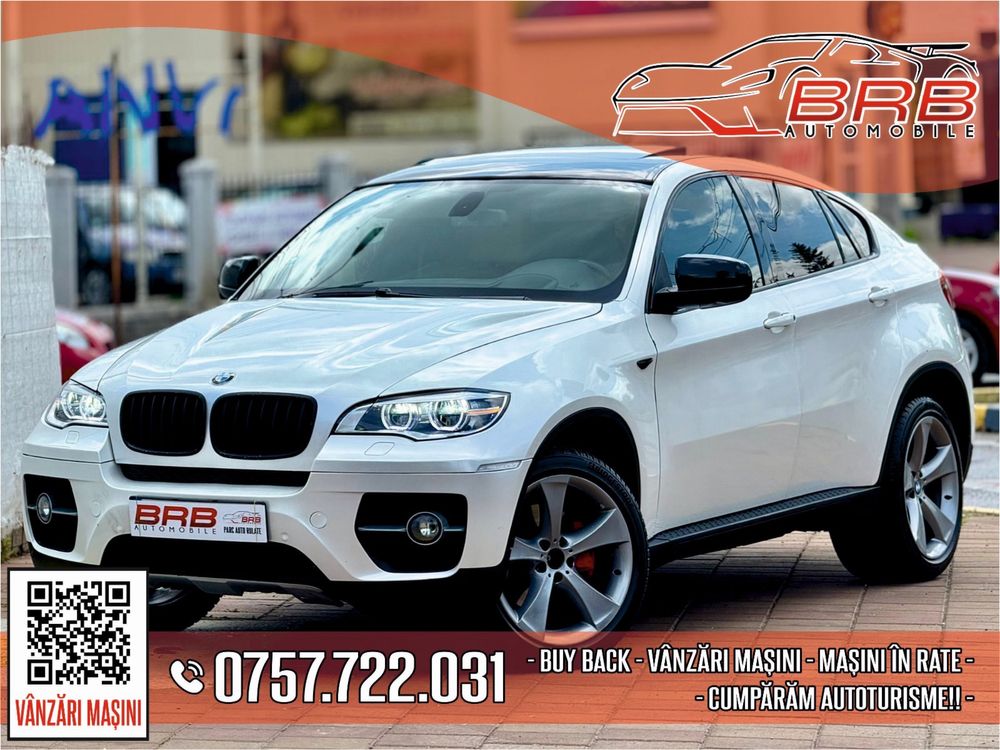 • Bmw X6 Facelift 2013 / 3.0 Diesel 306 cp / Led / Parc Auto • RATE •