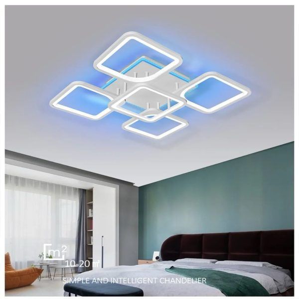 Lustra led  cu telecomanda