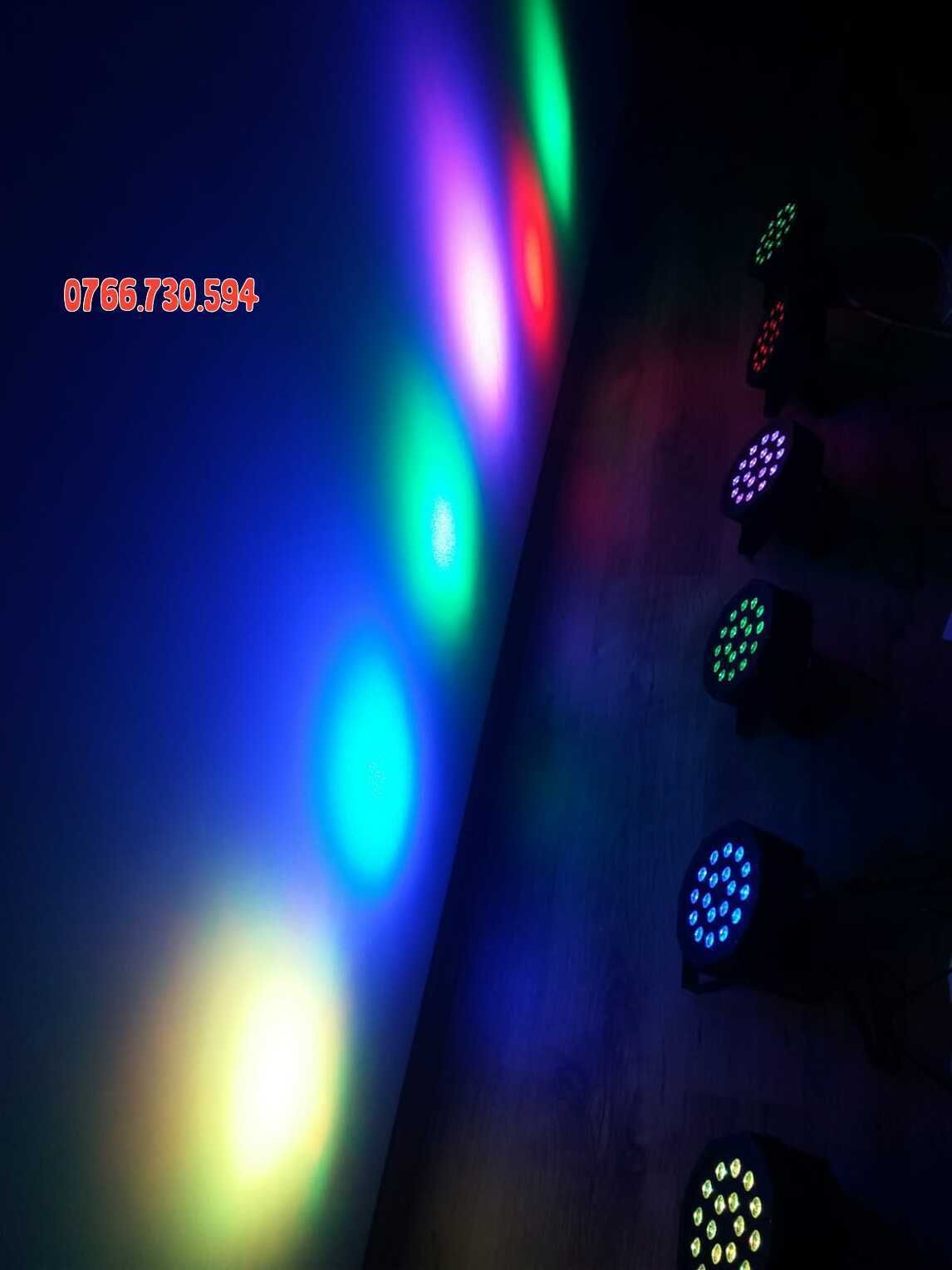 Lumini arhitecturale * Orga de lumini 18 led * Joc de culori disco dj