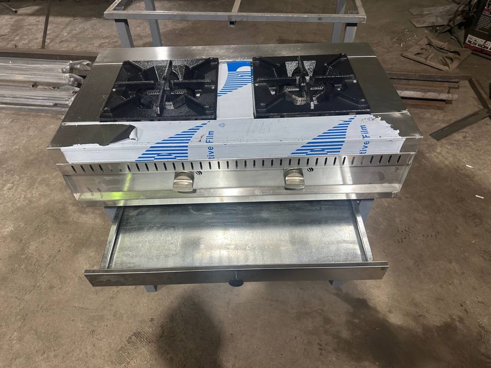 Газ плиты из нержавейки