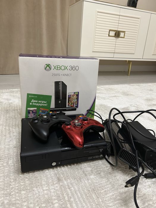 Xbox 360. 250 гб +kinect
