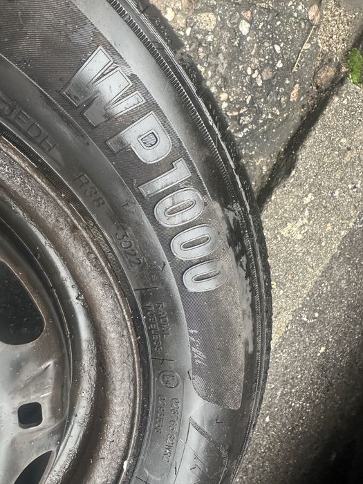 5х100 R14 175/70 14 джанти с зимни гуми Vw polo Seat audi