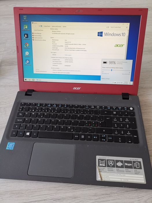 Acer Aspire E15 E5-573-P9UC