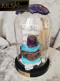 Cupola decorativa aspect vintage calimara tema muzicala