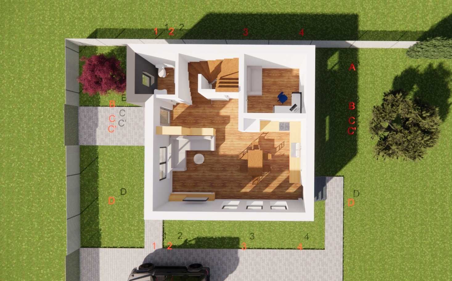 Vila noua direct de la proprietar Arad, com.  Vladimirescu, Mandruloc