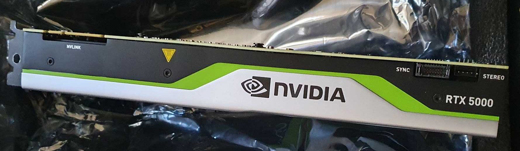 Quadro RTX 5000 16GB GDDR6, 384 Tensor, 48 Raytracing - за CAD/CAM и п