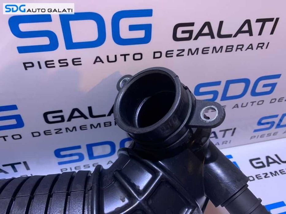 Furtun Tub Conducta Admisie Turbo Turbosuflanta Turbina Skoda Superb 1 1.9 TDI AWX AVF BSV BPZ 2002 - 2008 Cod 3B0129615M 3B0 129 615 M