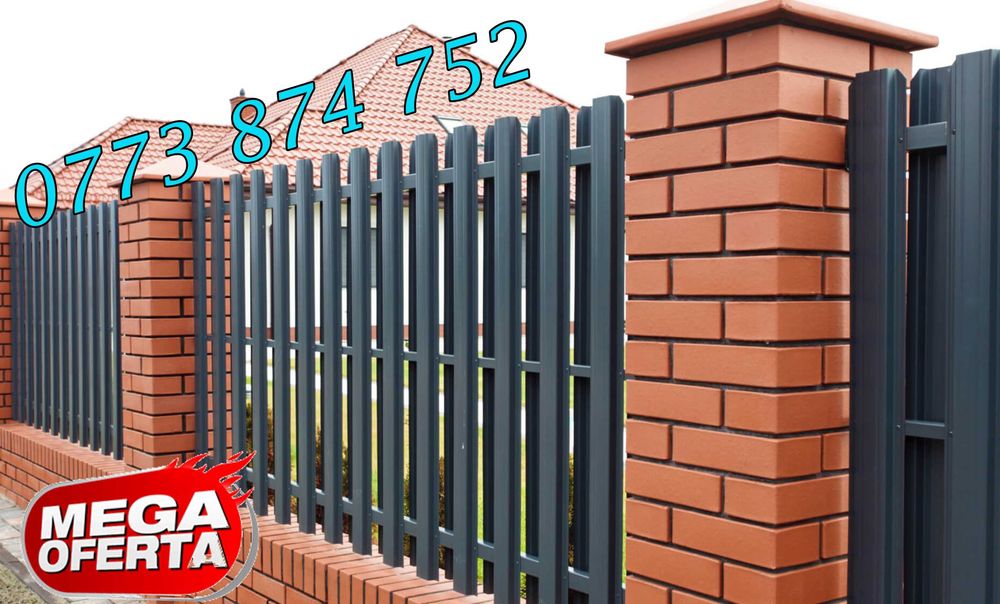 Garduri si porti modele variate tip modern la preturi avantajoase