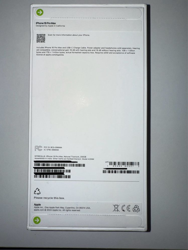 Iphone 16 pro max