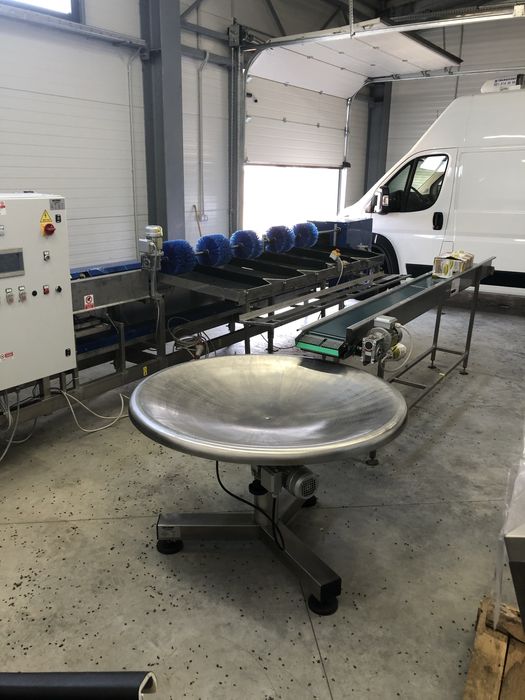 Banda de sortare, ambalare si etichetare fructe