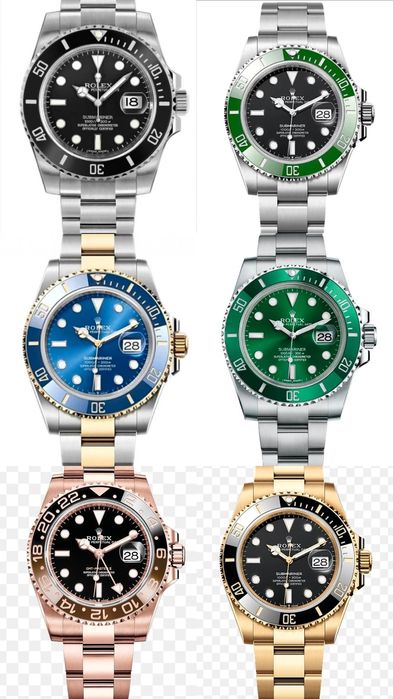 Rolex gmt, submariner, audemars piguet
