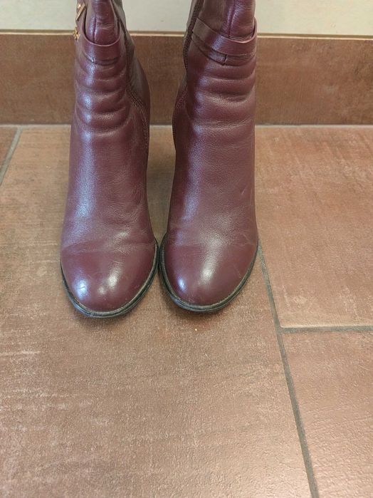 Дамски ботуши от естествена кожа