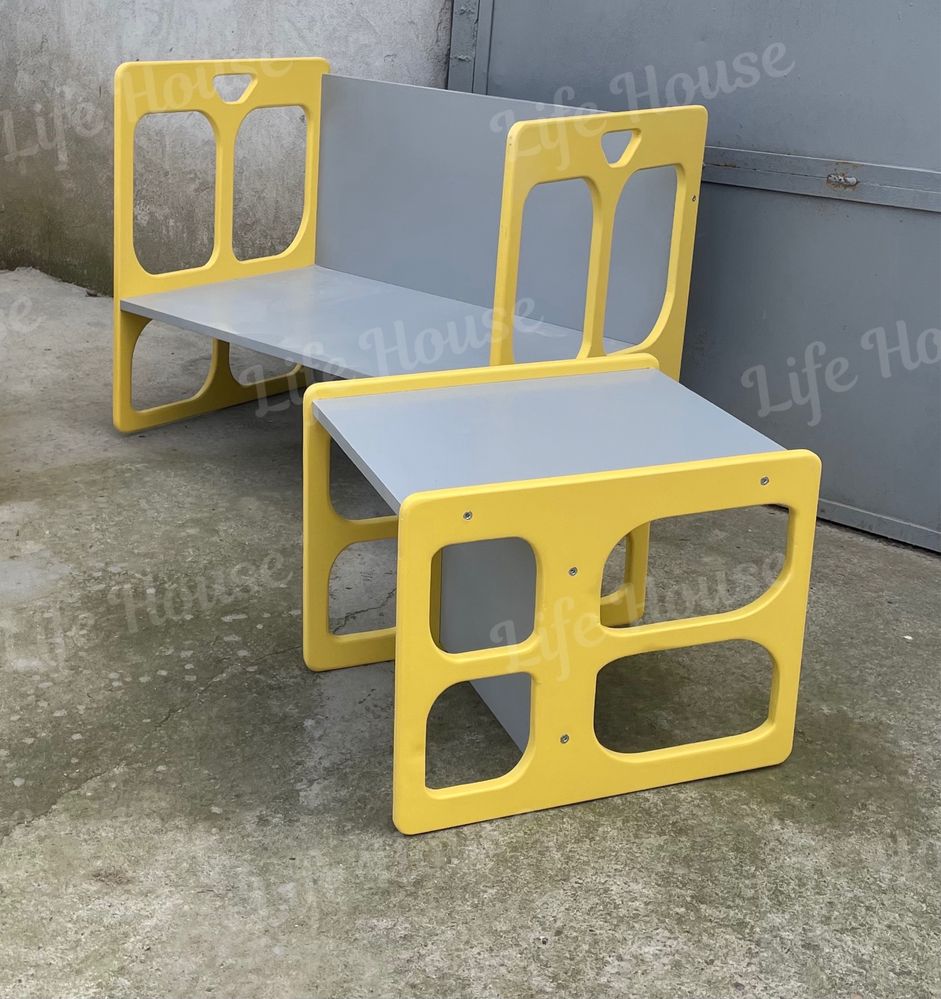 Монтессори детская мебель для сада стол стул