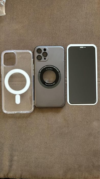 Iphone 13 14 l15 Pro Husa Folie sticla Magsafe Carcasa cu incarcare