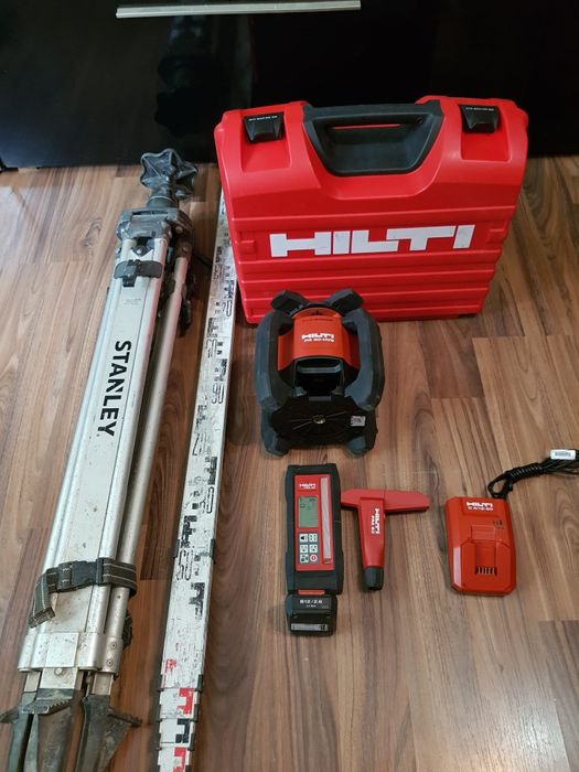 Hilti PR 30-HVS,laser rotativ cu dublă pantă.