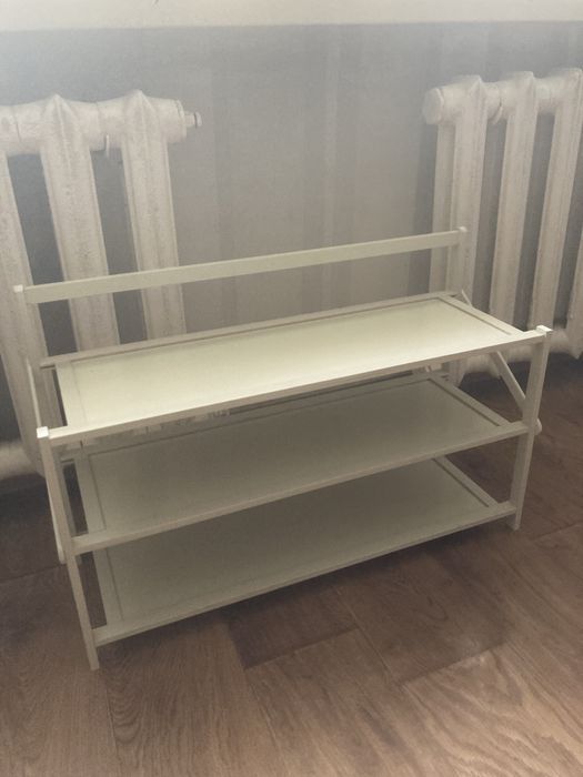 Деревянная обувная полка Ikea