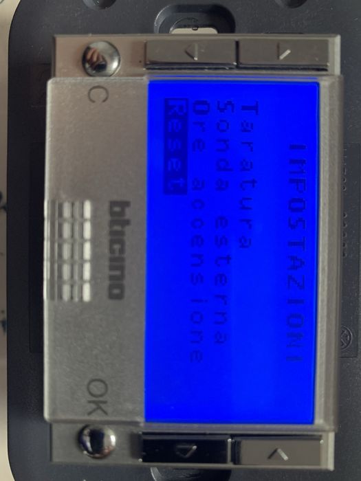 Cronotermostat Bticino, aer conditionat, centrale termice
