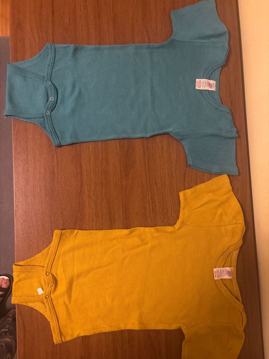 Меринос боди и жилетка детски