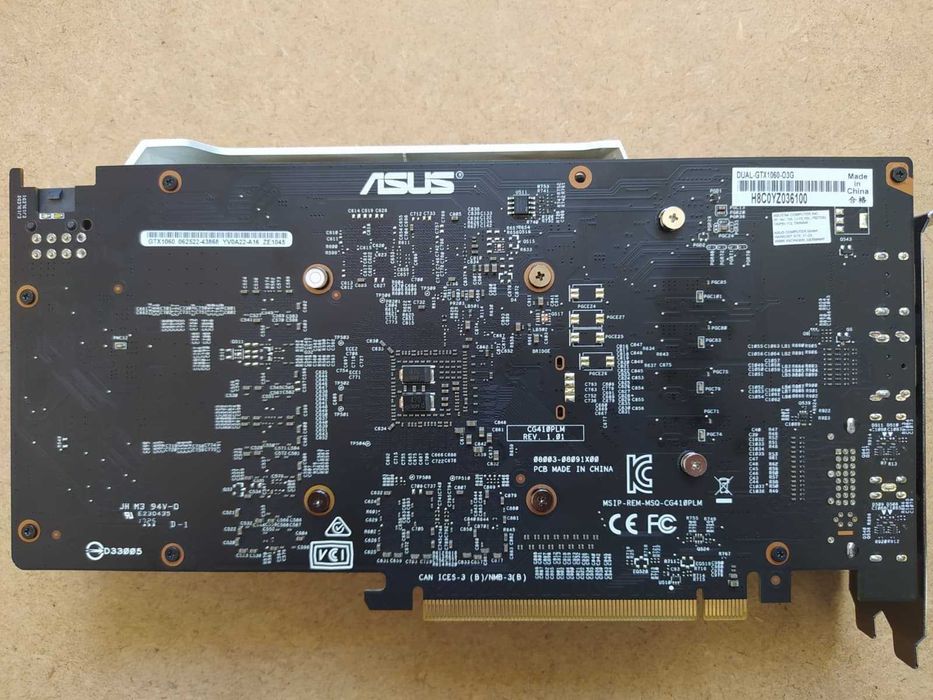 Placa video ASUS GeForce GTX 1060 Dual OC 3GB GDDR5 192-bit