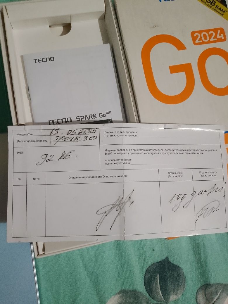 Tecno Spark sotiladi