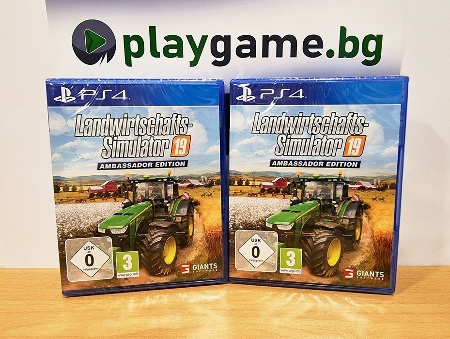 Чисто нова игра Farming Simulator 19 Ambassador Edition за PS4