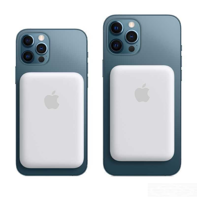 Външна батерия MagSafe Battery Pack, Съвместима с Apple iPhone, Бяла