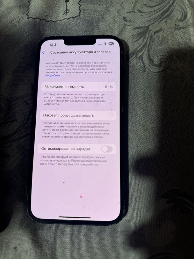 Iphone 13 tresheniya bor