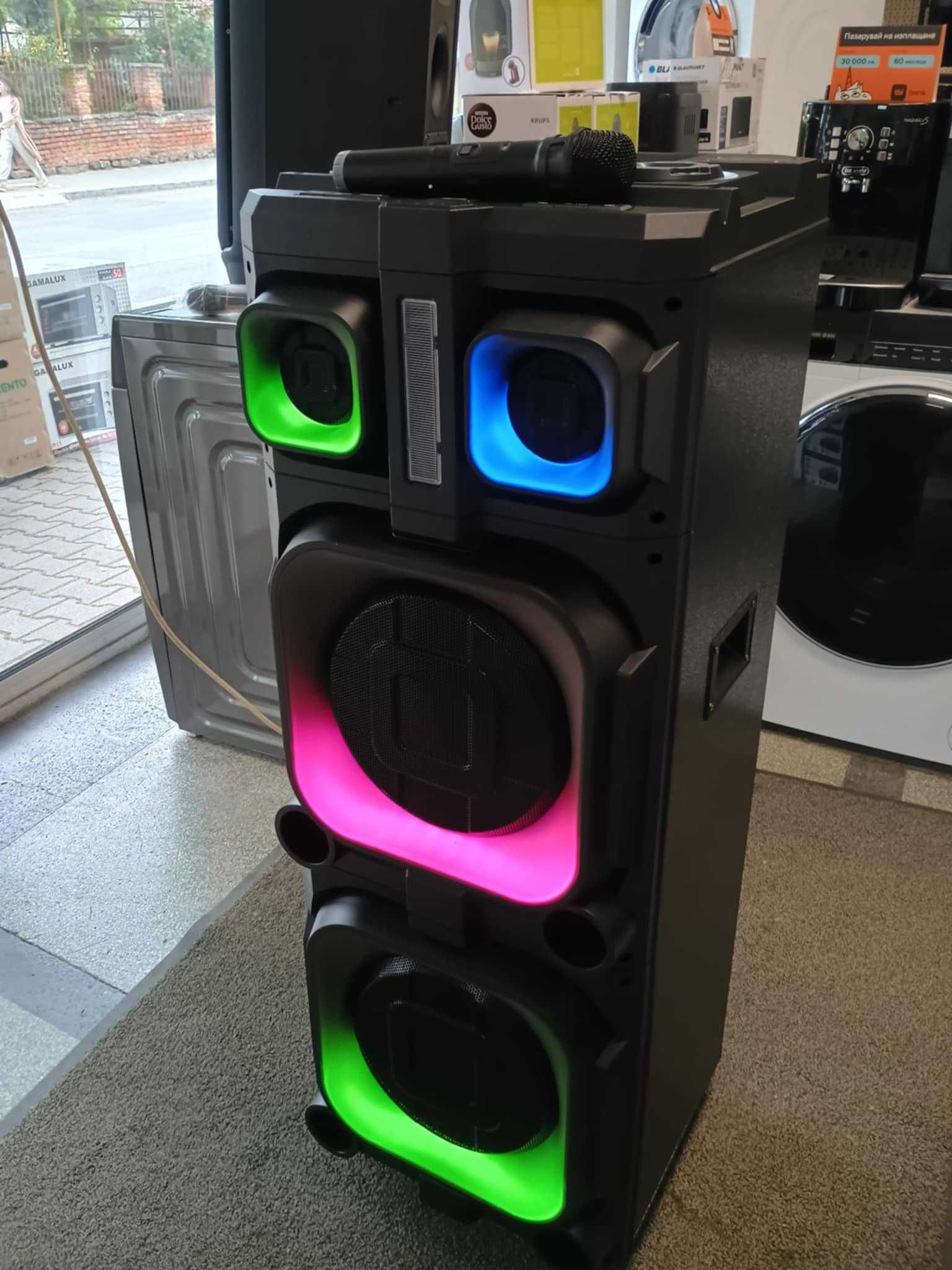 Аудио система Finlux кристално чист звук Тонколона Караоке 160 W