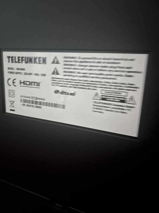 Телевизор 50' Telefunken Android 4k ultra hd