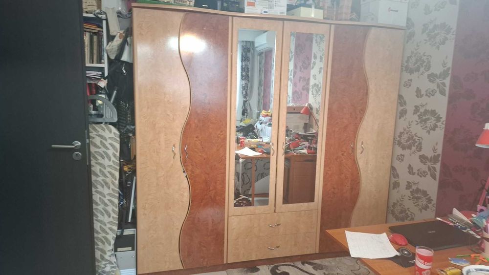 Șifonier 6 uși, 2 sertare