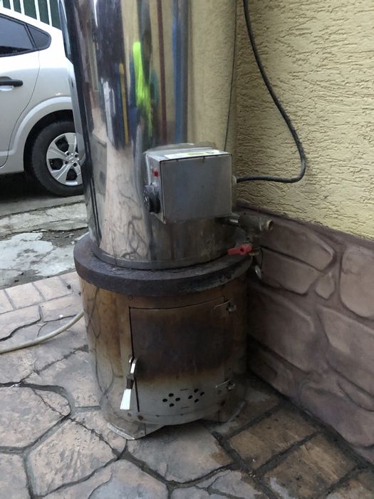 Boiler lemne pe lemne si electric