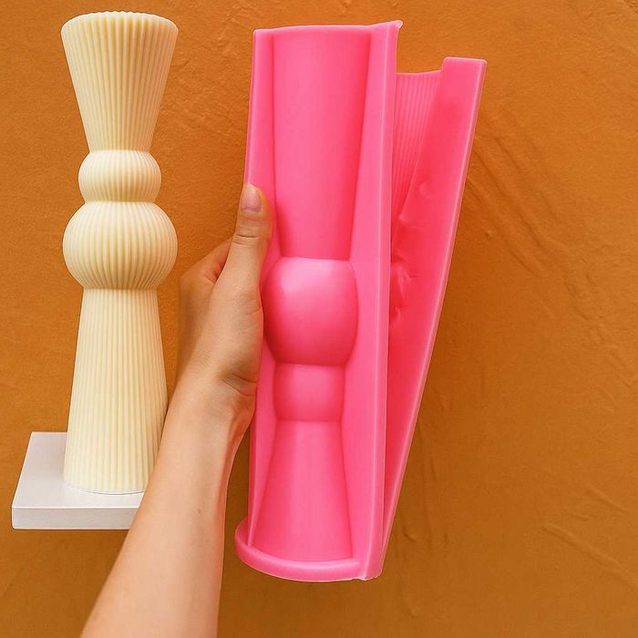 Matrita silicon si acril pentru lumanari decorative, botez si cununie