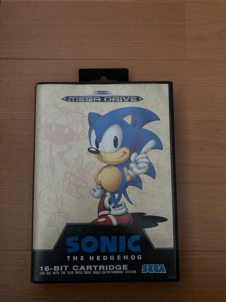 Joc consolă Sonic the hedgehog Sega Mega drive engleza