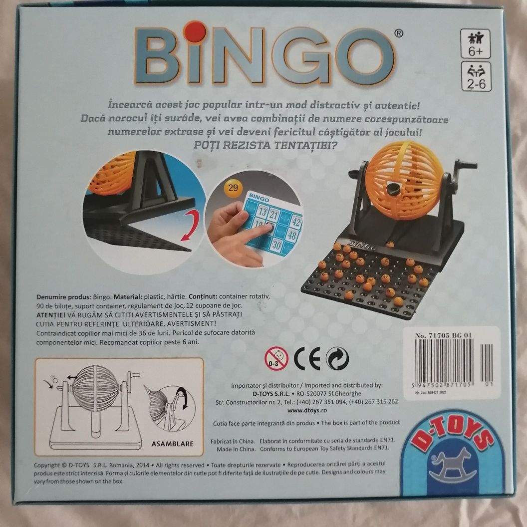 Joc Bingo D Toys