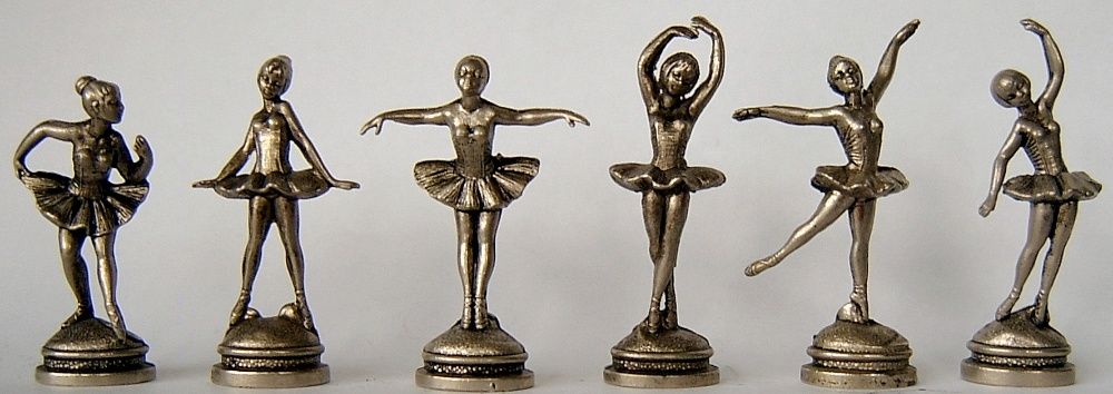 Метални фигурки Балерини и други метални фигурки войници Kinder Киндер