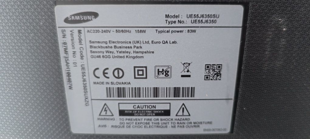 Samsung ue 55j6350