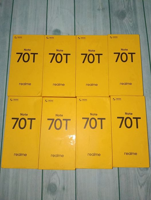 Realme Note 70t - 4/256 GB - НОВ телефон - Неотваряна кутия
