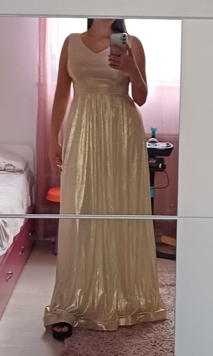 Rochie de nunta aurie