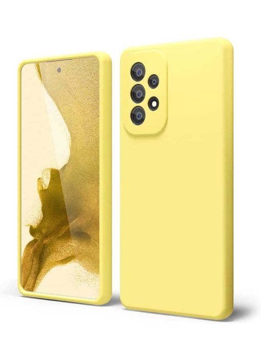 Husa siloicon cu microfibra in interior pentru  Samsung A23 5G