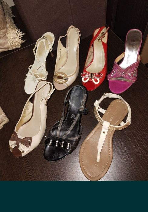 Италия Босоножки сандалии туфли женские натуральная кожа