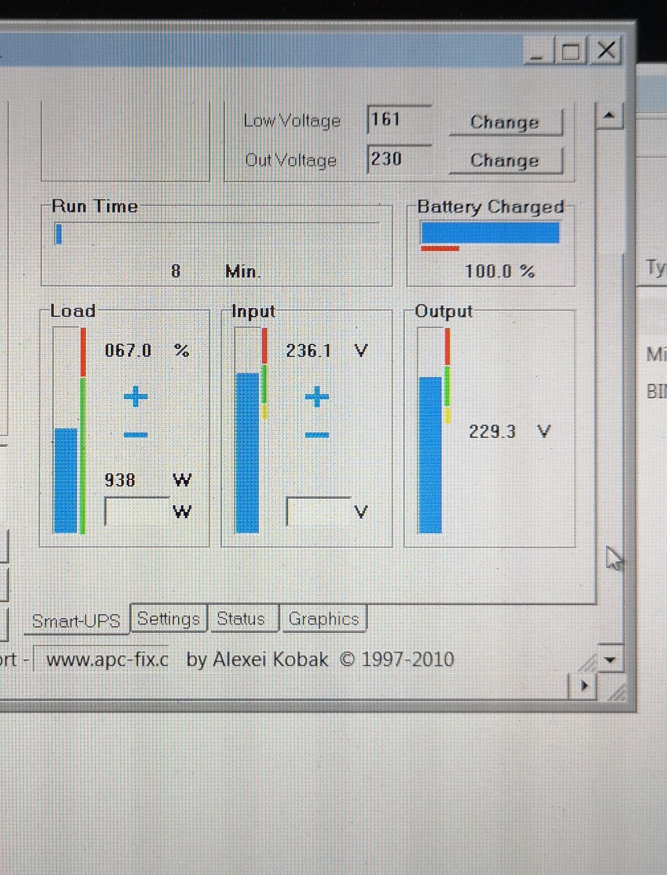 UPS APC SURT2000XLI, 2000VA, sursa, baterii noi originale