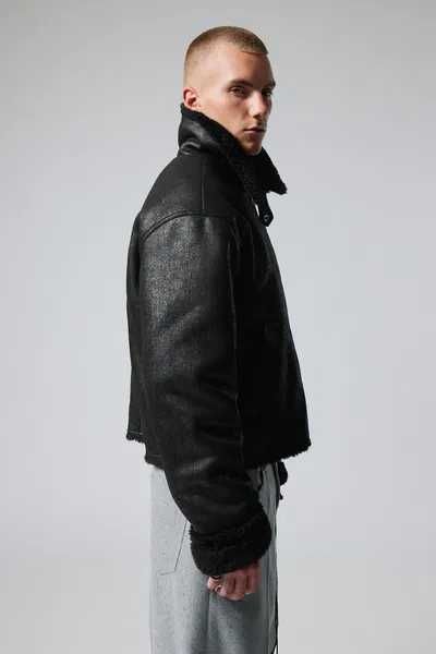 WEEKDAY , Мъжко - много дебело зимно яке
 Shearling Jacket , размер XL