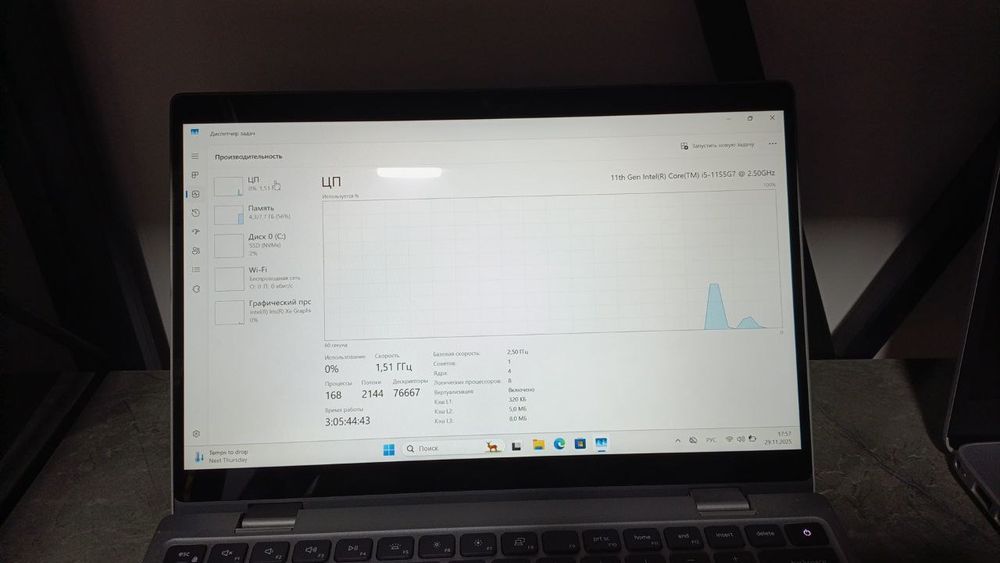 Dell 360° сенсорный ноутбук
