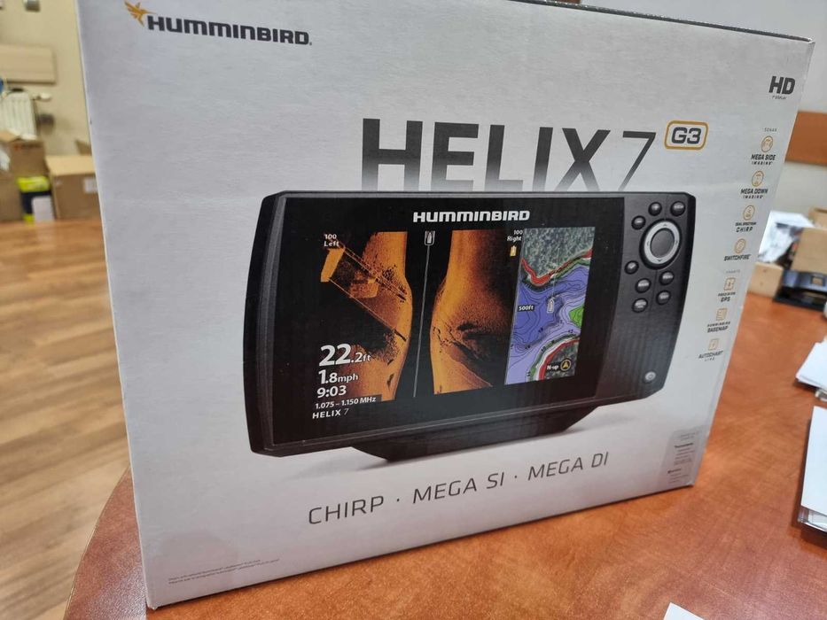 Сонар HUMMINBIRD helix7 chirp mega SI mega DI G3