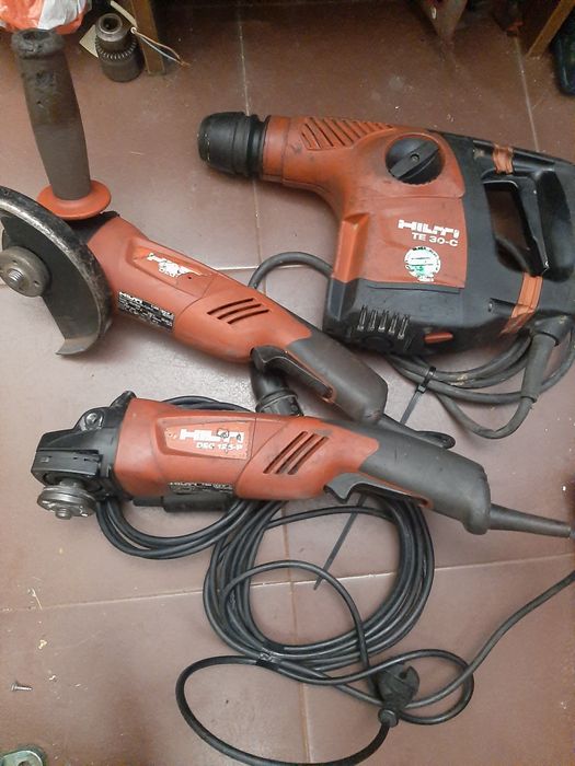 Хилти ъглошлайфи и перфоратор