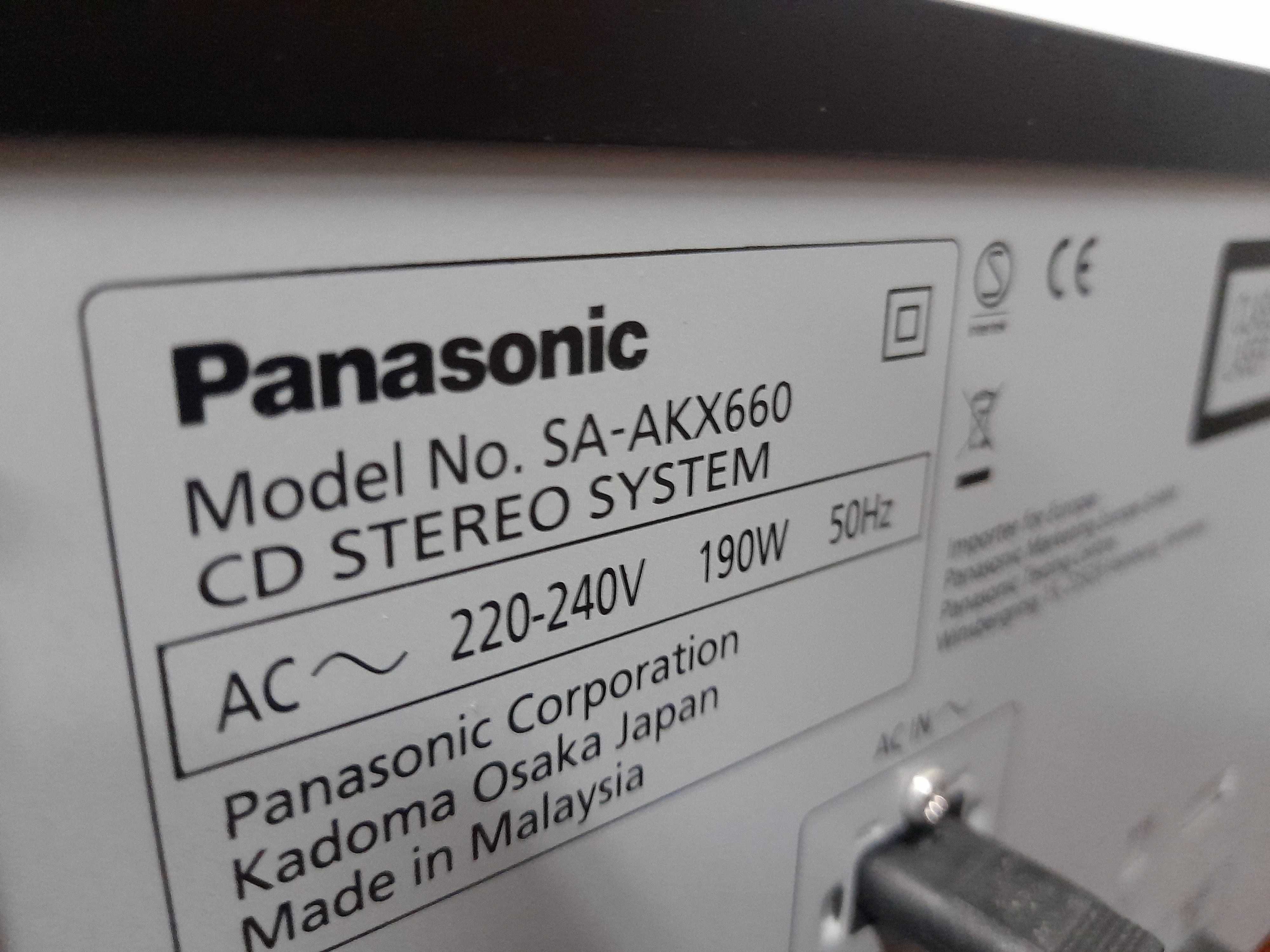 Panasonic SC - AKX 660 1700W HI-FI система