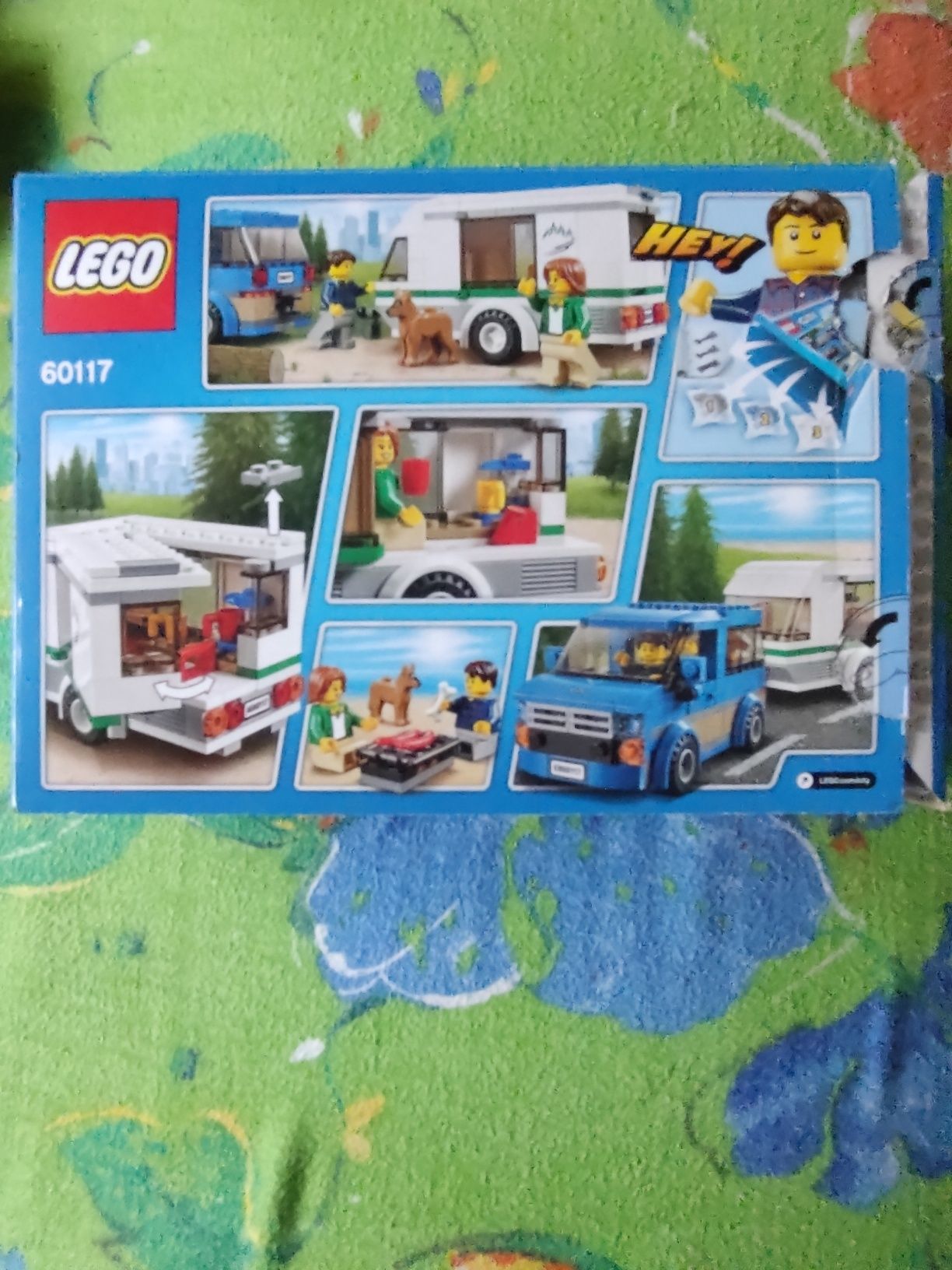 Lego city  furgoneta și rulota