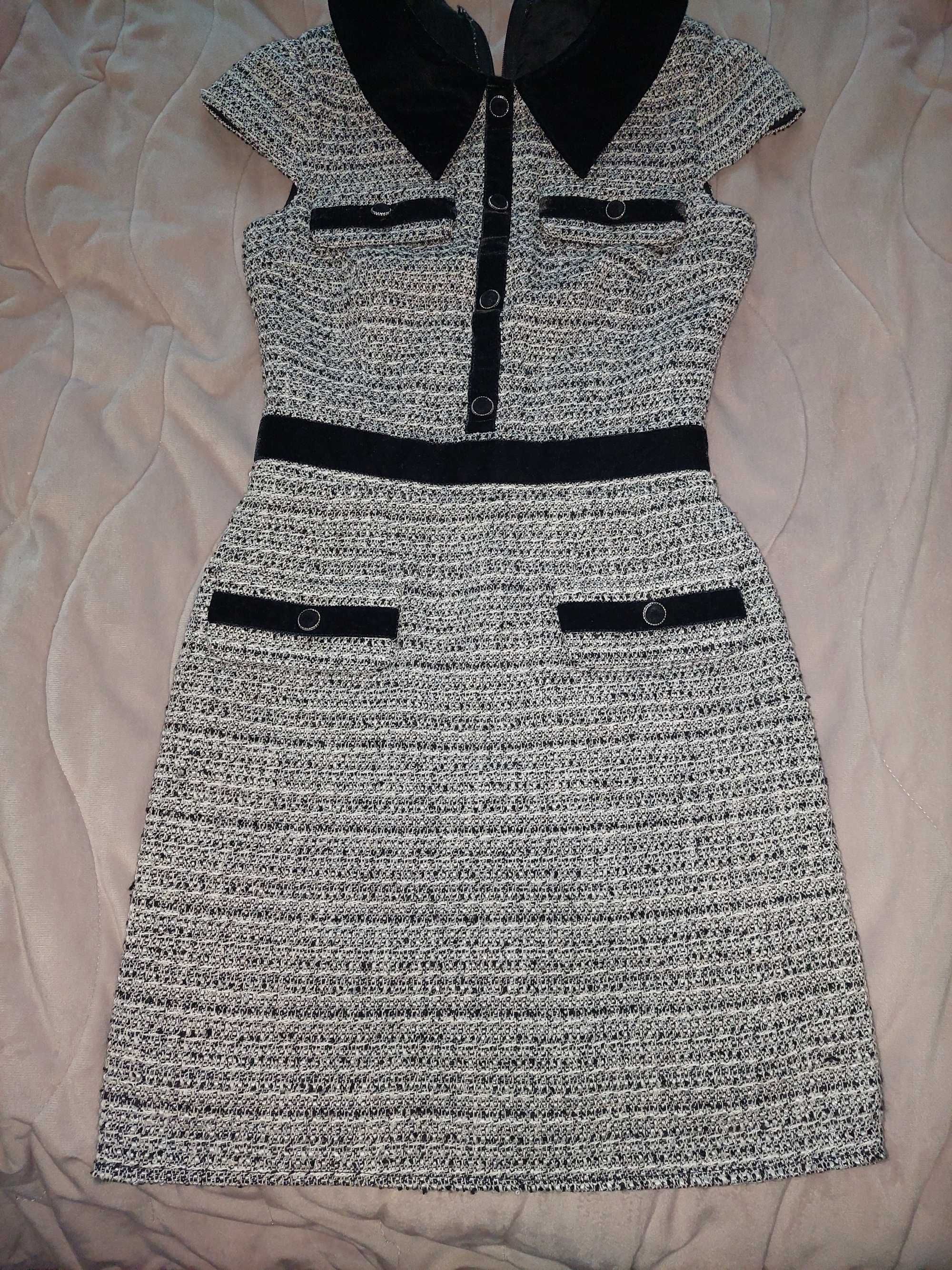 Christine fashion рокля букле xs