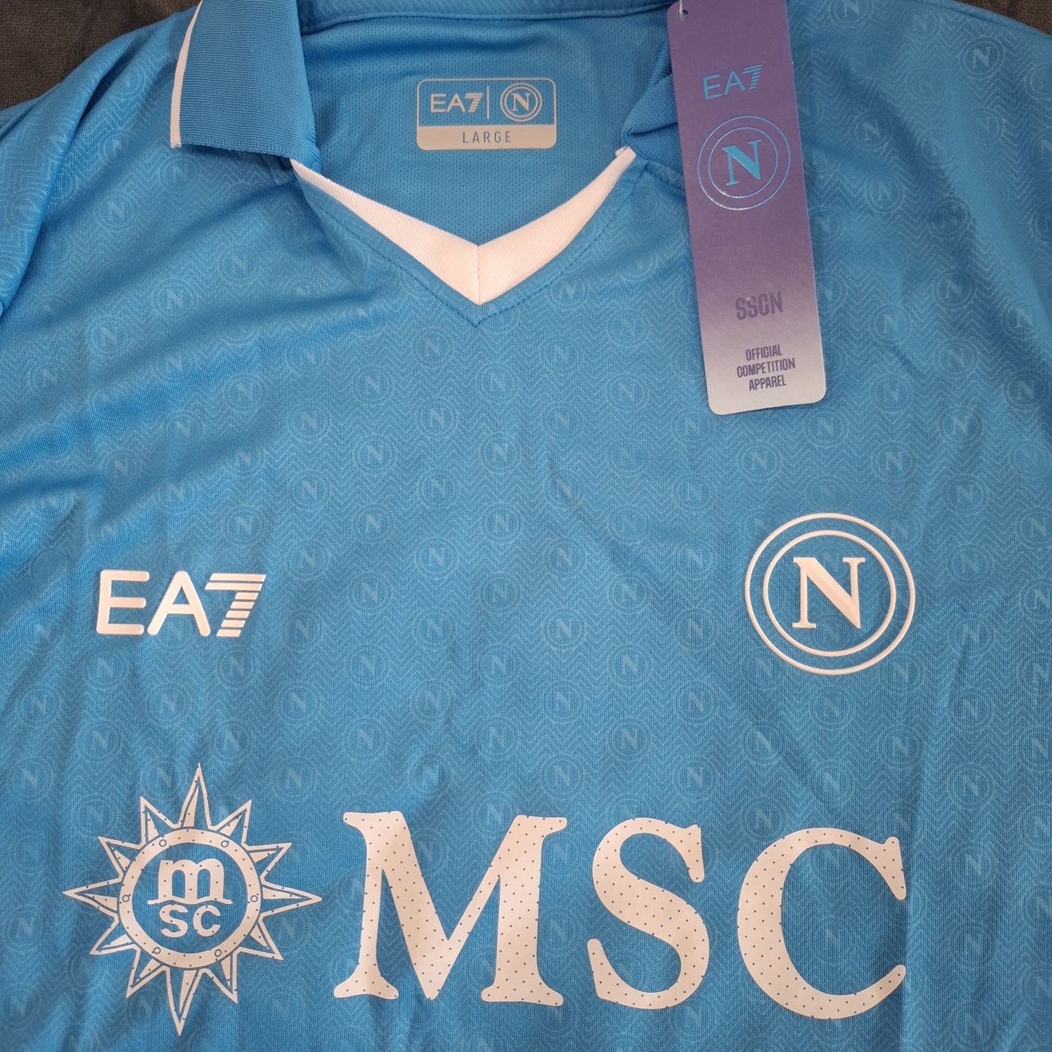 EA7 тениска на Napoli НОВА