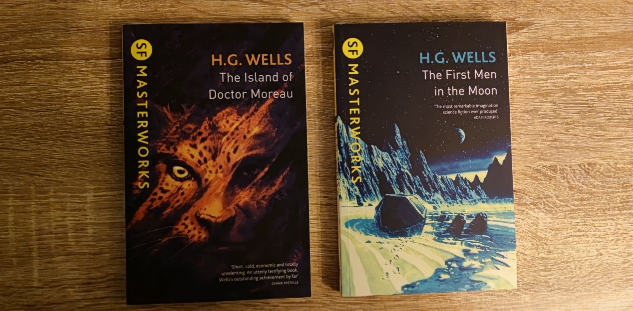 Vand set de carti in engleza de H.G. Wells